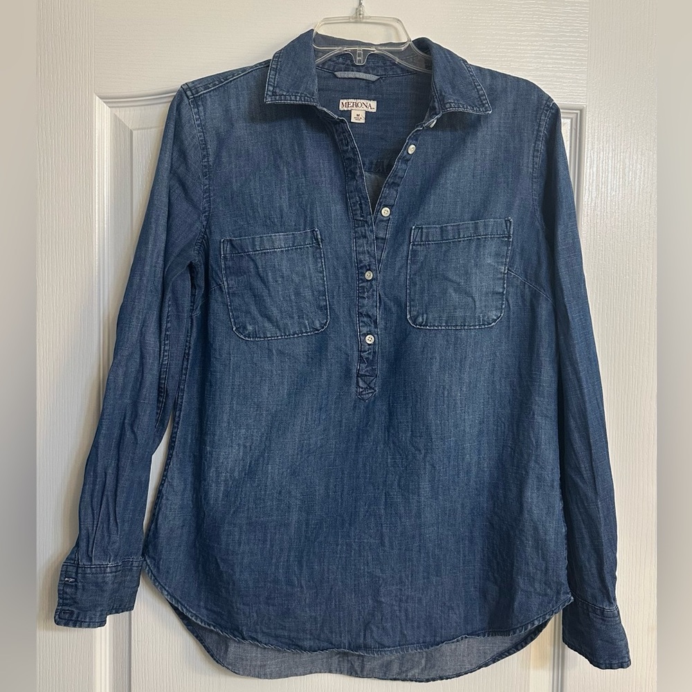 Denim shirt